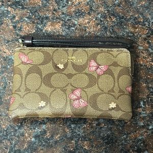COPY - Authentic Coach Wristlet Butterfly